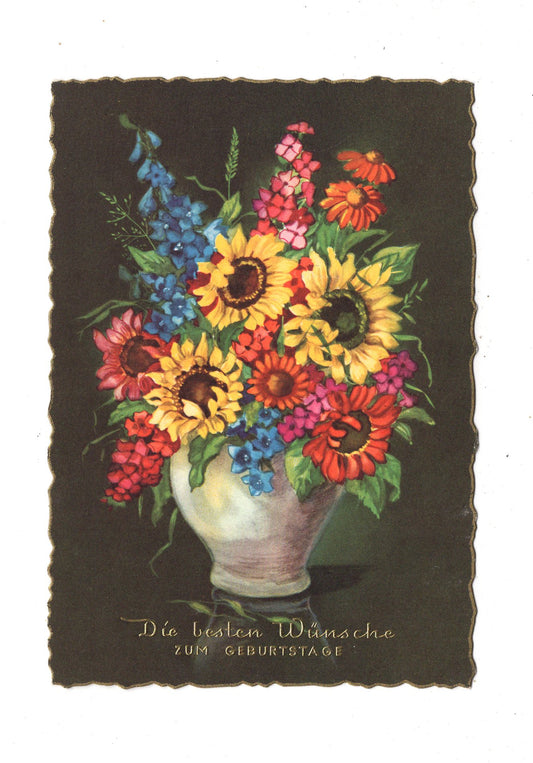 Ansichtskarte Glückwünsche / Glückwunsch zum Geburtstag / L1-59