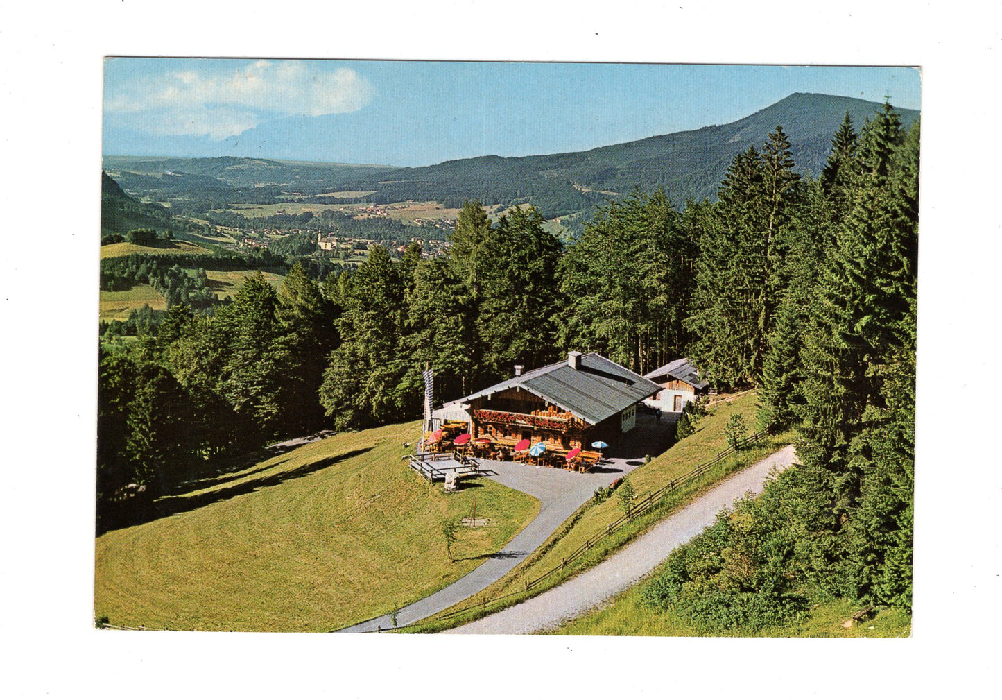 Ansichtskarte Raffner Alm / Ruhpolding / Bayerische Alpen