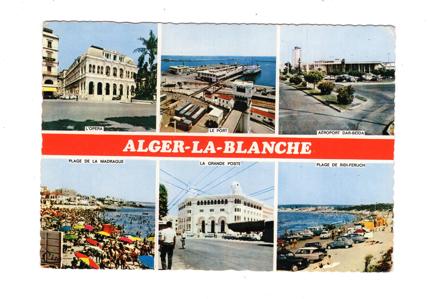 Ansichtskarte Algier / Alger-La-Blanche / Algerien
