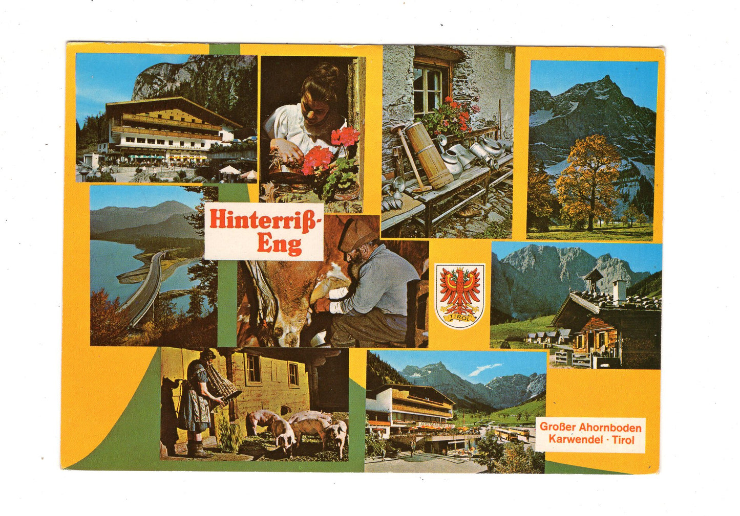 Ansichtskarte Hinterriß-Eng / Tirol / Österreich