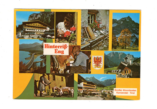 Ansichtskarte Hinterriß-Eng / Tirol / Österreich