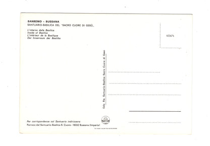 Ansichtskarte Sanremo - Bussana / Santuario-Basilica / Italien