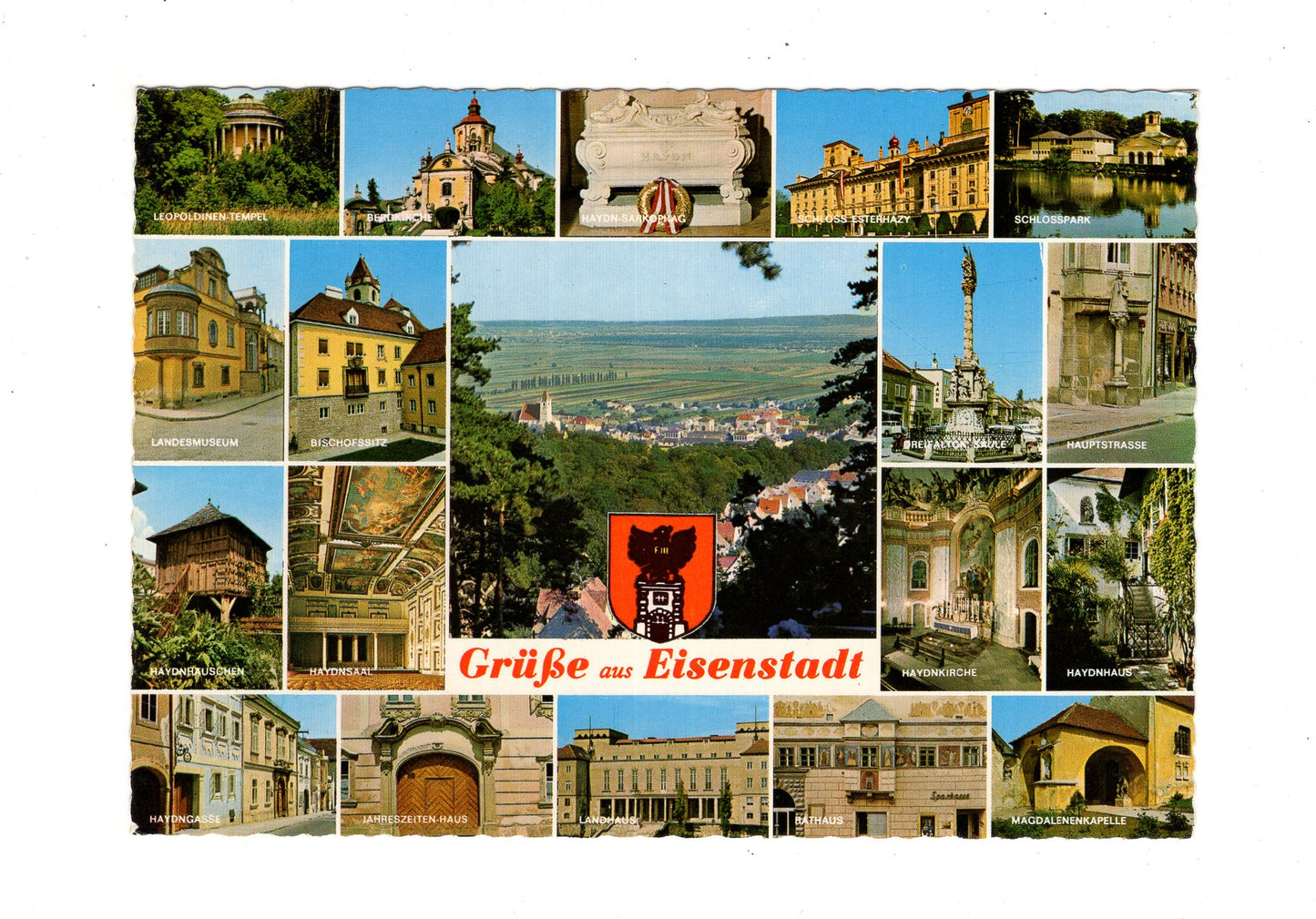 Ansichtskarte Eisenstadt / Österreich