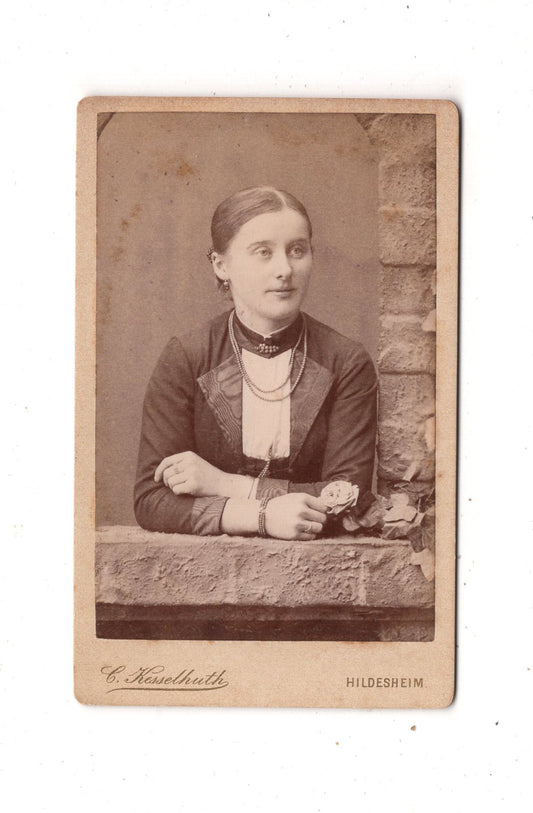Fotografie Feine Dame - Hildesheim 1880er