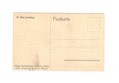 Ansichtskarte Dr. Rosa Luxemburg