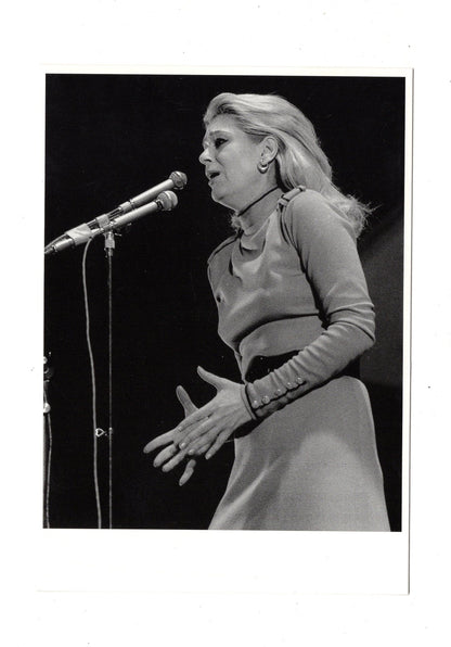 Ansichtskarte Sängerin Melina Mercouri