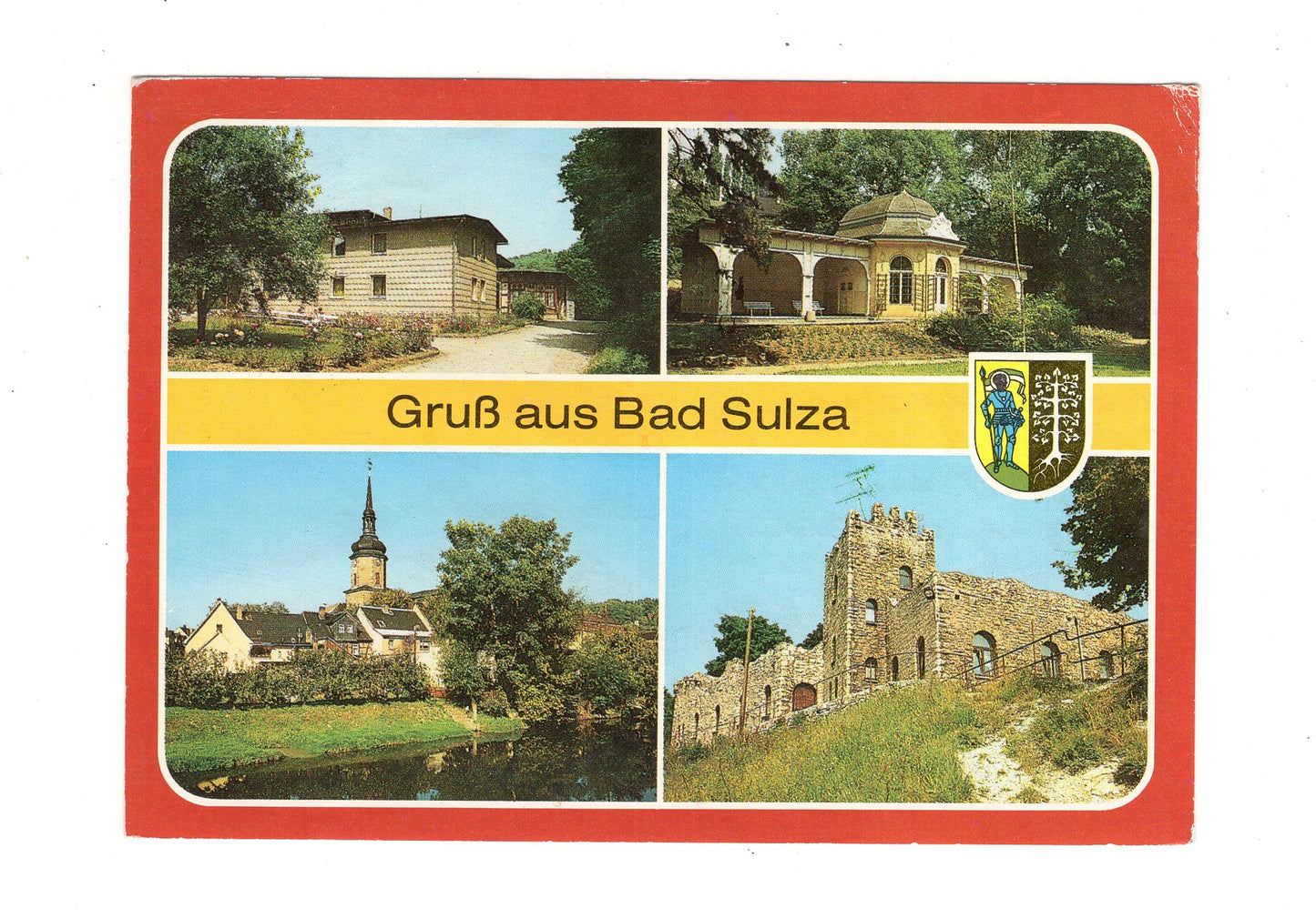 Ansichtskarte Bad Sulza / Kreis Apolda
