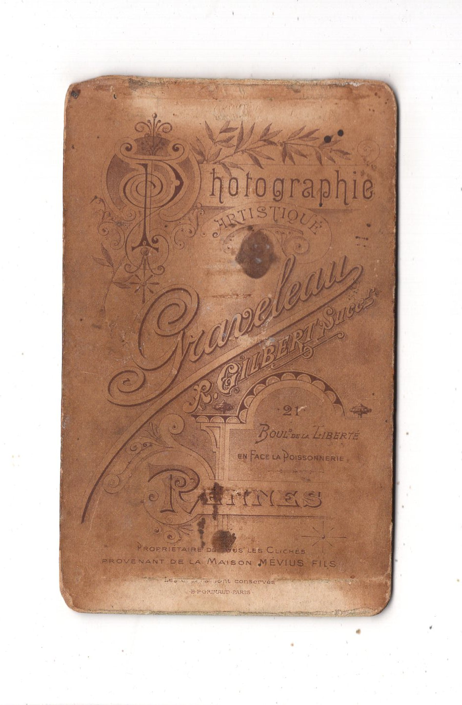 Fotografie Französischer Soldat Regiment 10 - Rennes um 1900