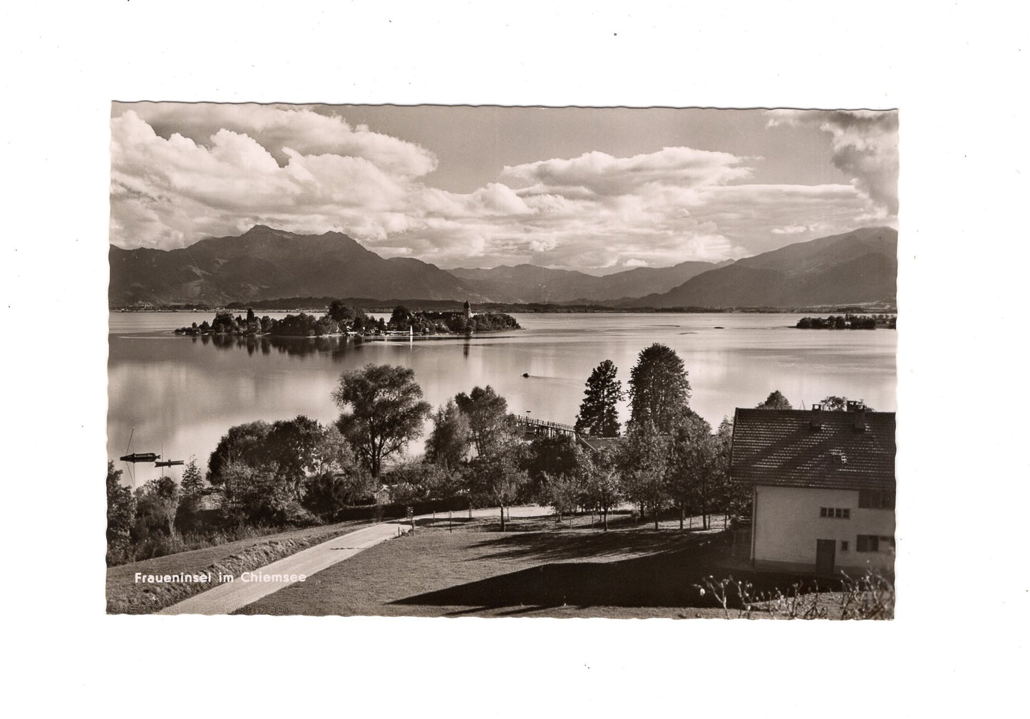 Ansichtskarte Fraueninsel im Chiemsee