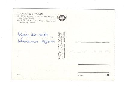 Ansichtskarte Algier / Alger-La-Blanche / Algerien
