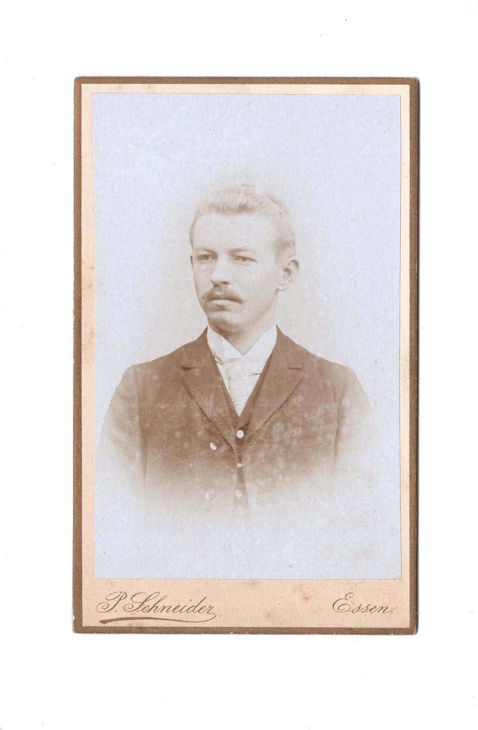 Fotografie Herrenportrait - Essen 1890er