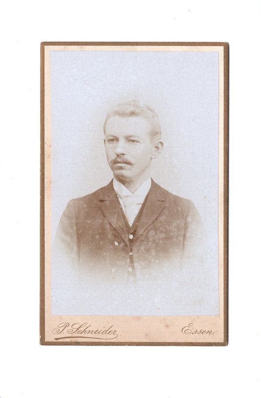 Fotografie Herrenportrait - Essen 1890er