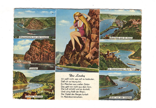 Ansichtskarte Die Loreley / Rhein / I1-54