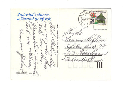 Ansichtskarte Feiertage / Frohe Weihnachten / K1-63