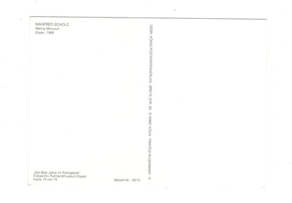 Ansichtskarte Sängerin Melina Mercouri