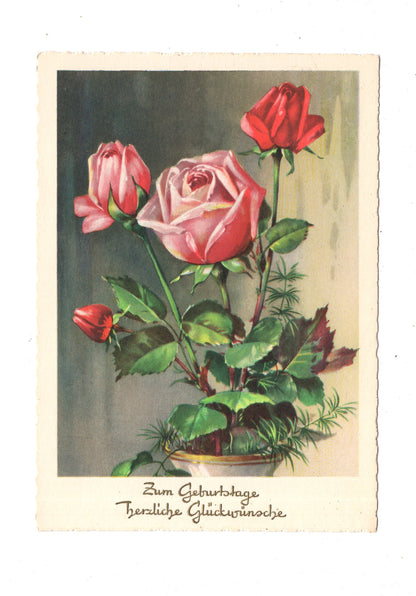 Ansichtskarte Glückwünsche / Glückwunsch zum Geburtstag / L1-59