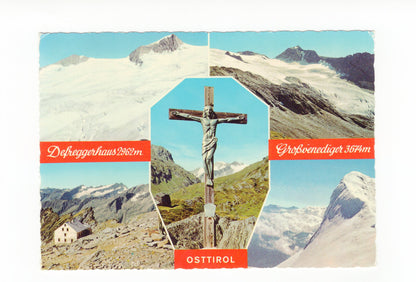 Ansichtskarte Defreggerhaus / Großvenediger / Osttirol / Tirol / Österreich