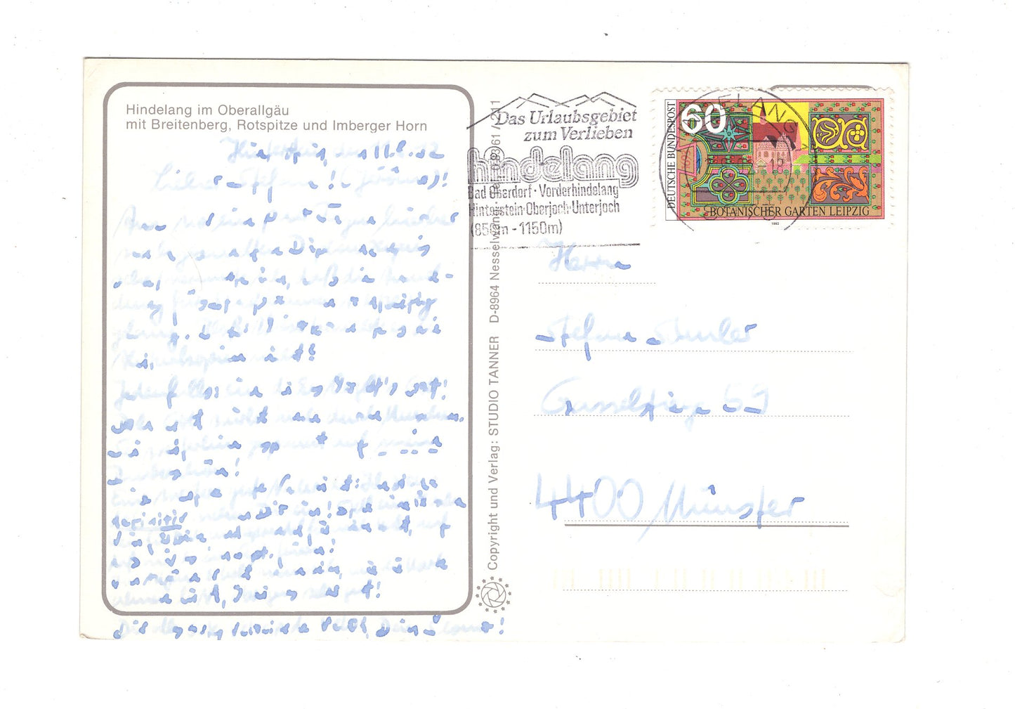 Ansichtskarte Hindelang im Oberallgäu / H1-57