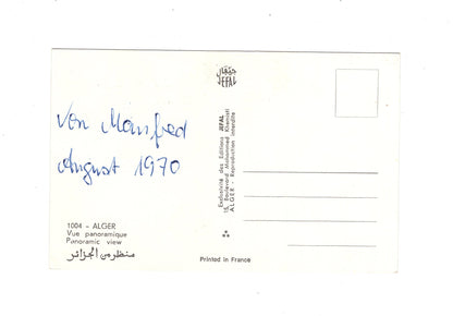 Ansichtskarte Algier / Algerien