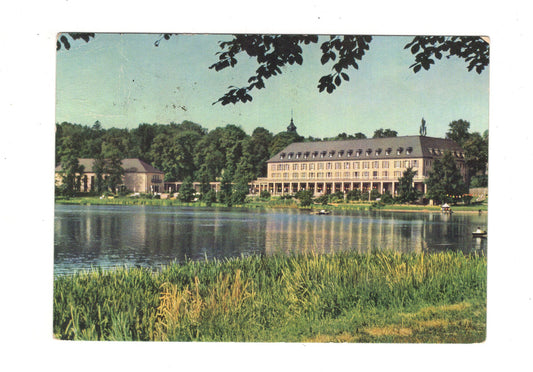 Ansichtskarte Bad Salzungen / Thüringen / Kurhaus am Burgsee