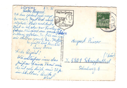 Ansichtskarte Die Loreley / Rhein / I1-54