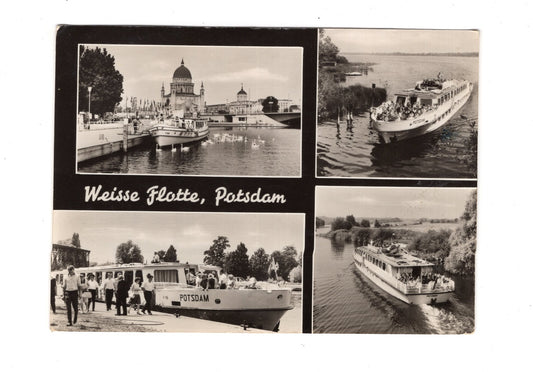 Ansichtskarte Potsdam / Weiße Flotte