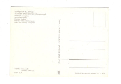 Ansichtskarte Königstein / Festungsaufgang +++ / M1-66