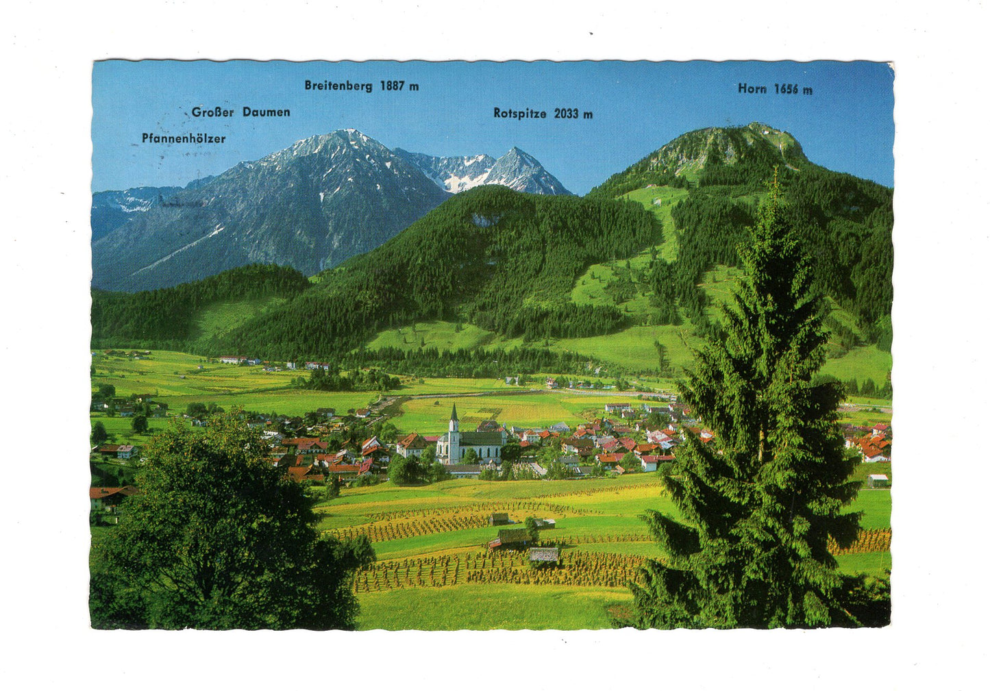 Ansichtskarte Hindelang im Allgäu / H1-57