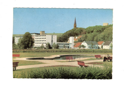 Ansichtskarte Bad Abbach an der Donau / Kurhaus II mit Parkanlagen