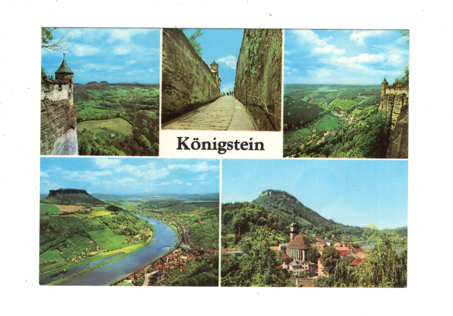 Ansichtskarte Königstein / Festungsaufgang +++ / M1-66