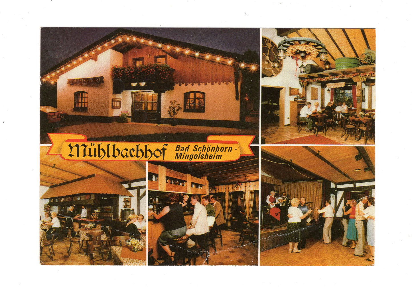Ansichtskarte Mühlbachhof / Bad Schönborn-Mingolsheim