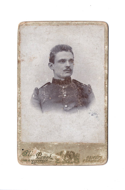 Fotografie K. u. k. Soldat - Olmütz Olomouc um 1900