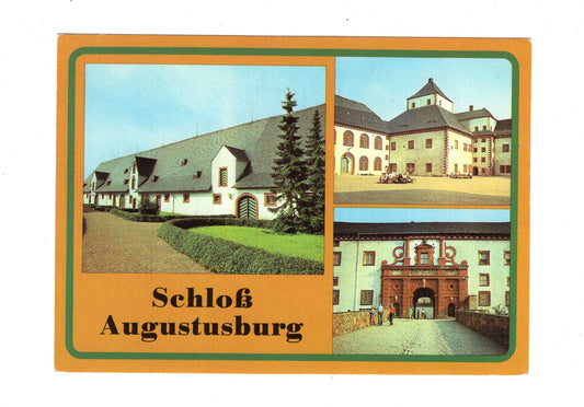 Ansichtskarte Schloss Augustusburg / Kr. Flöha