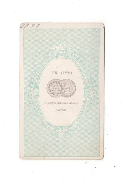 Fotografie Schweizer Soldat - Aarau 1860er