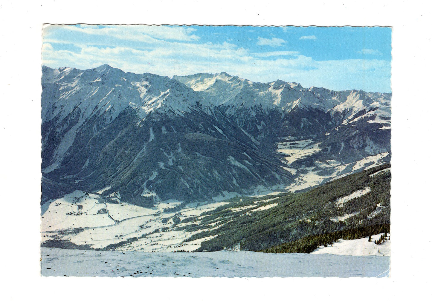 Ansichtskarte Skigebiet Neukirchen-Wildkogel / Österreich