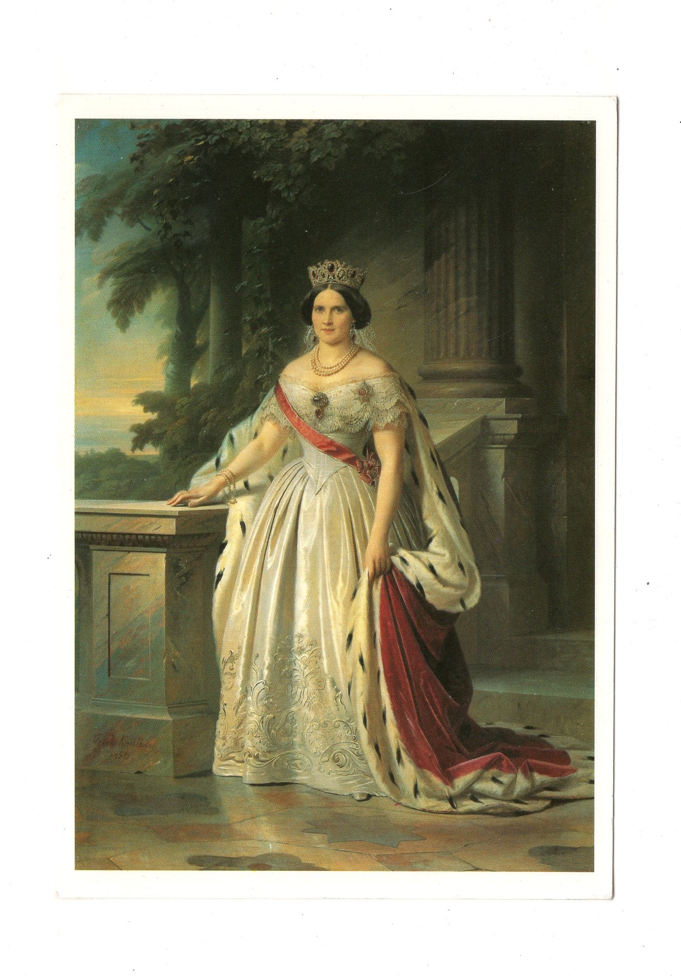 Ansichtskarte Großherzogin Auguste zu Mecklenburg