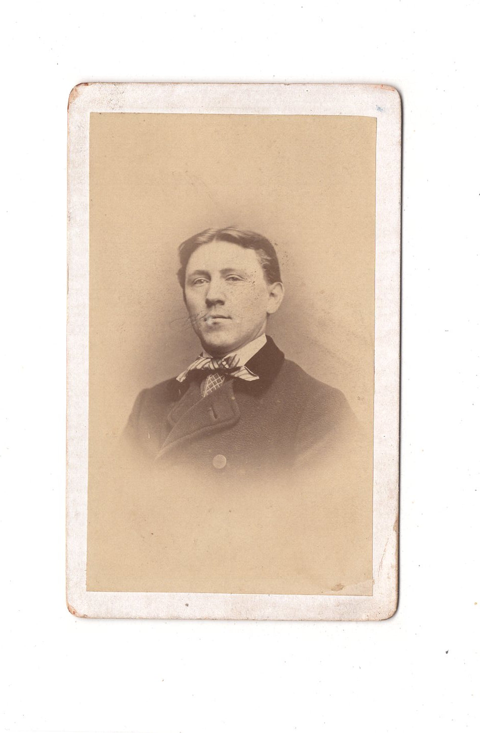 Fotografie Herrenportrait - Ravensburg 1870er / CDV C1-24