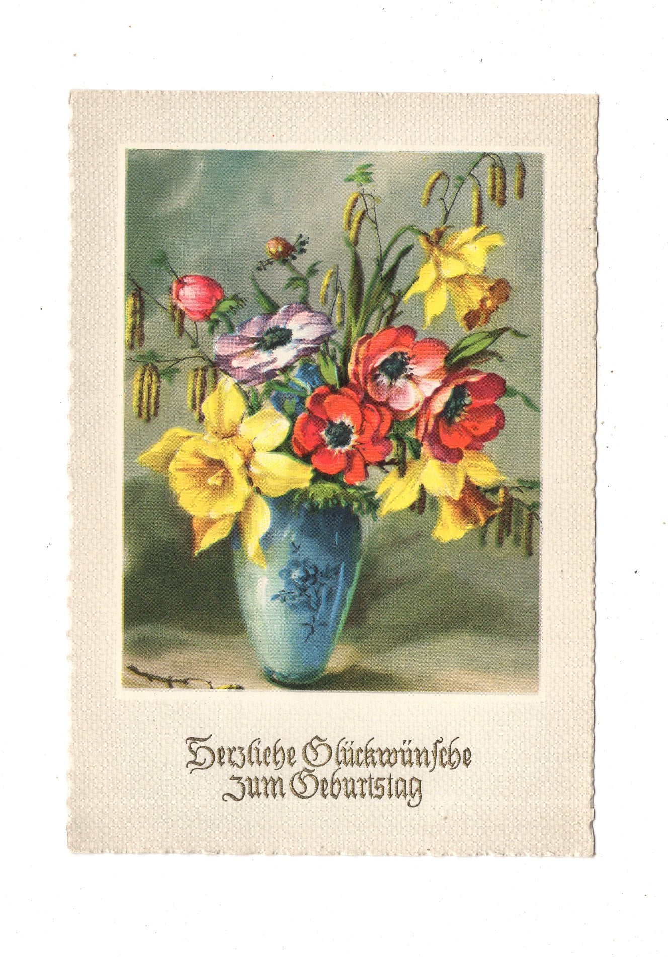 Ansichtskarte Glückwünsche / Glückwunsch zum Geburtstag / L1-59