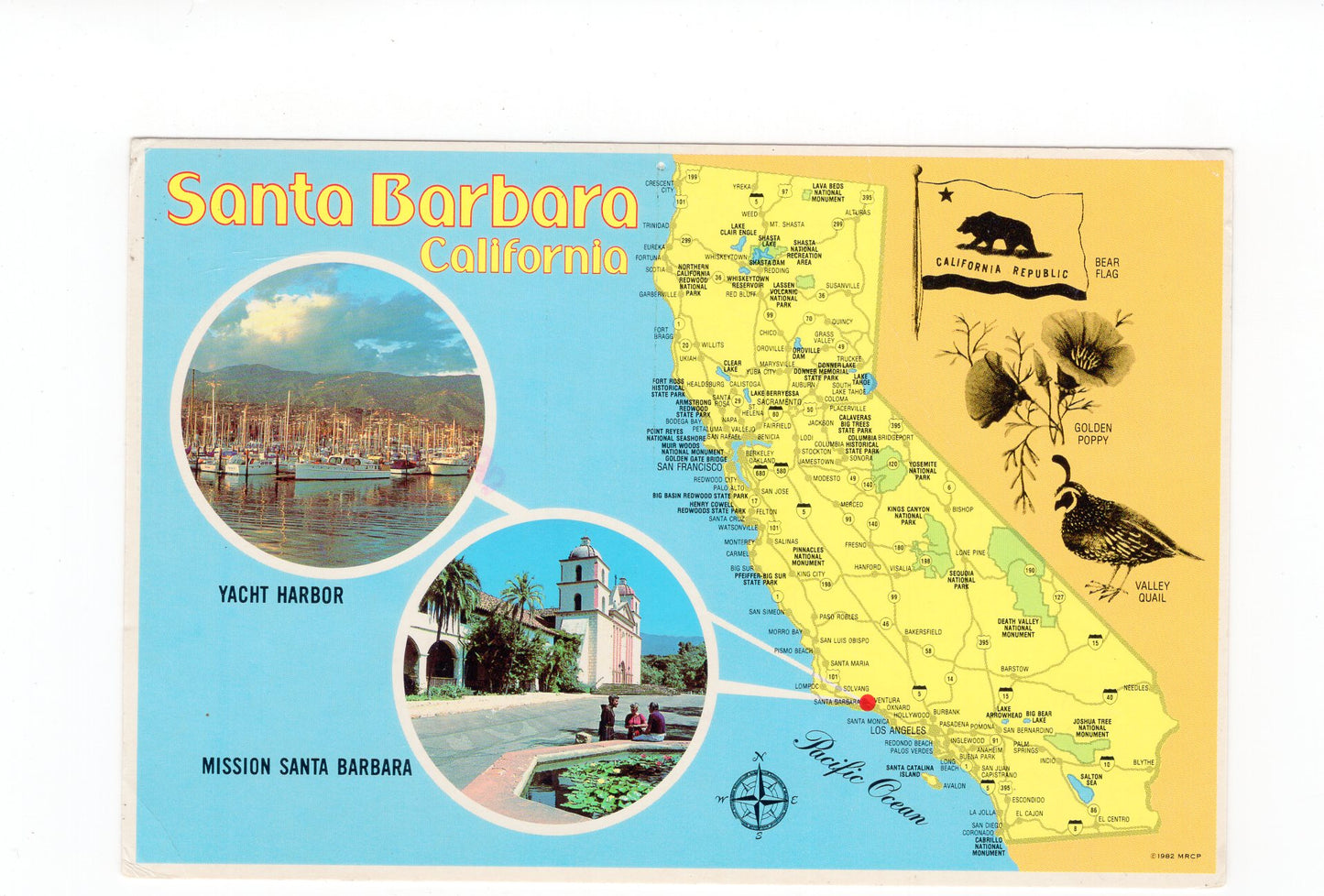 Ansichtskarte Santa Barbara / Kalifornien / USA