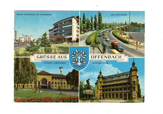 Ansichtskarte Grüße aus Offenbach / I1-54