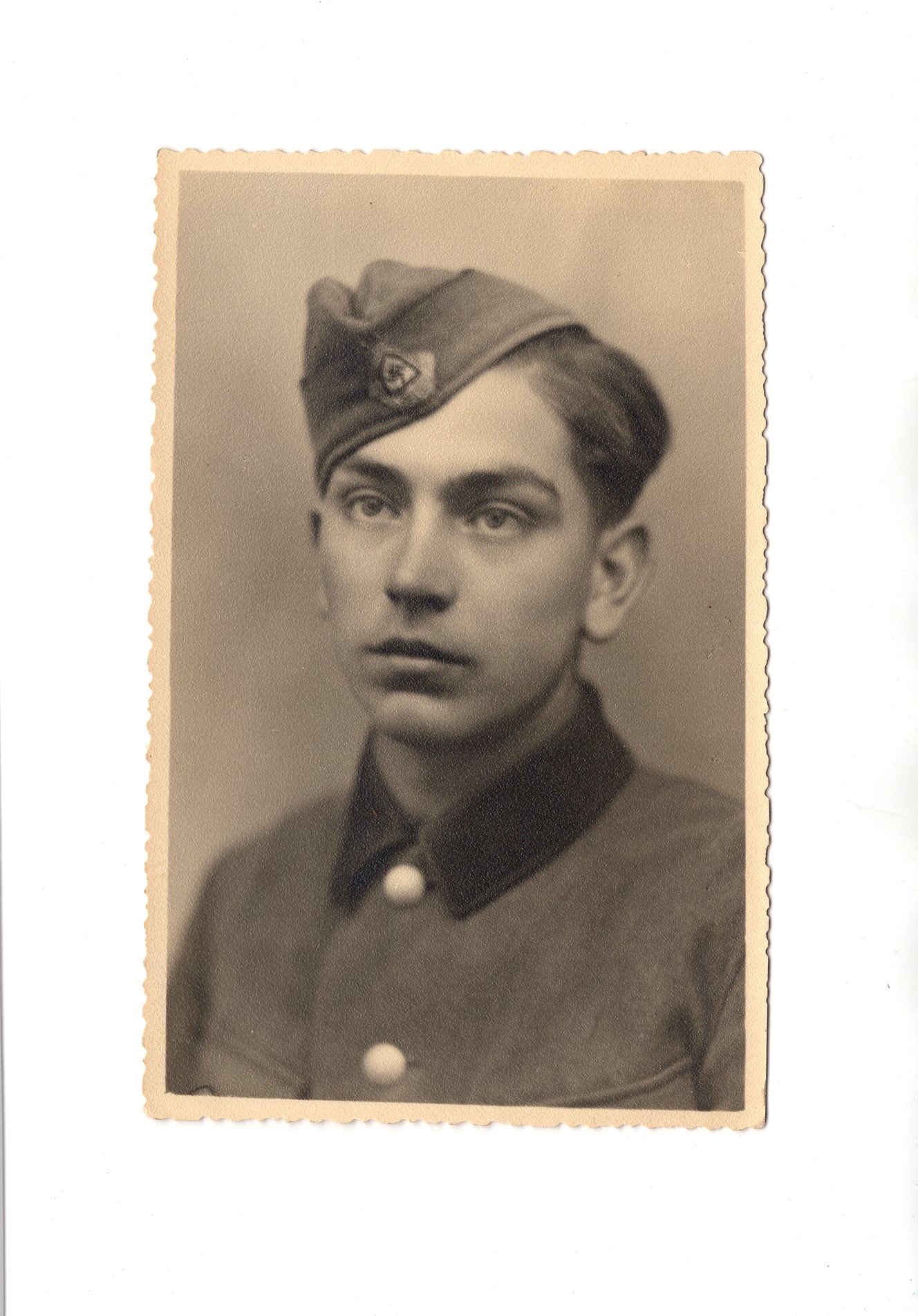 Ansichtskarte Junger Soldat / Hitlerjungend ?