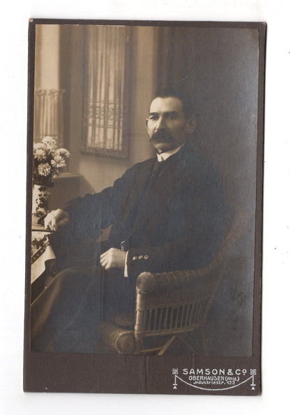 Fotografie Feiner Herr - Oberhausen 1910er