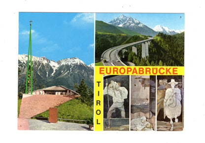 Ansichtskarte Europabrücke / Tirol / Österreich