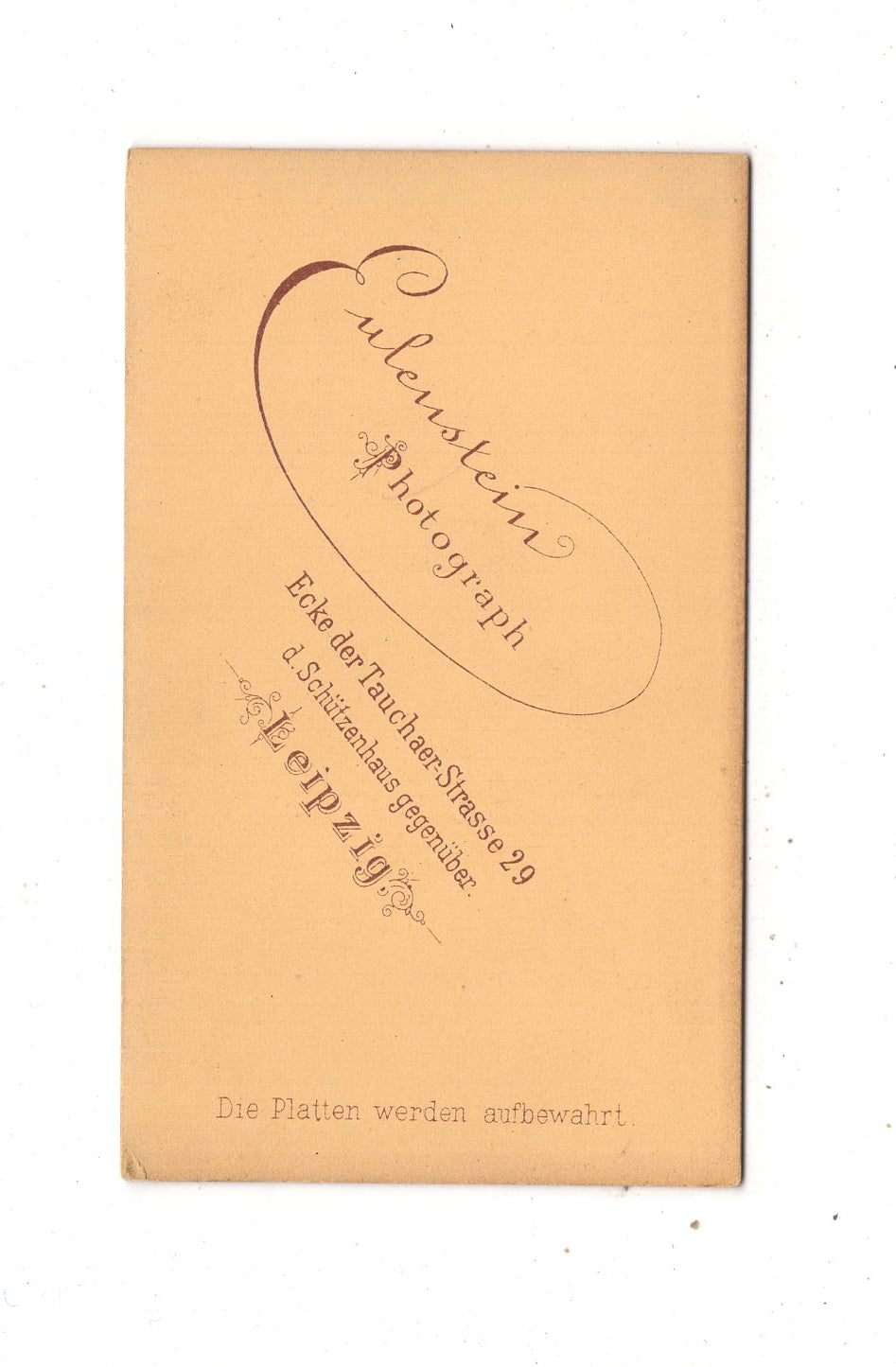 Fotografie Damenportrait - Leipzig 1870er / CDV N1-16