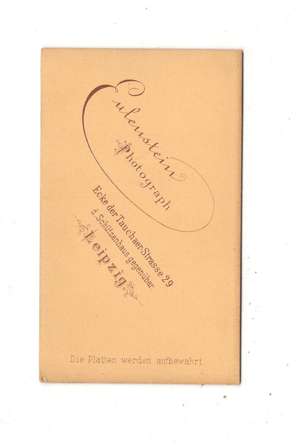 Fotografie Damenportrait - Leipzig 1870er / CDV N1-16