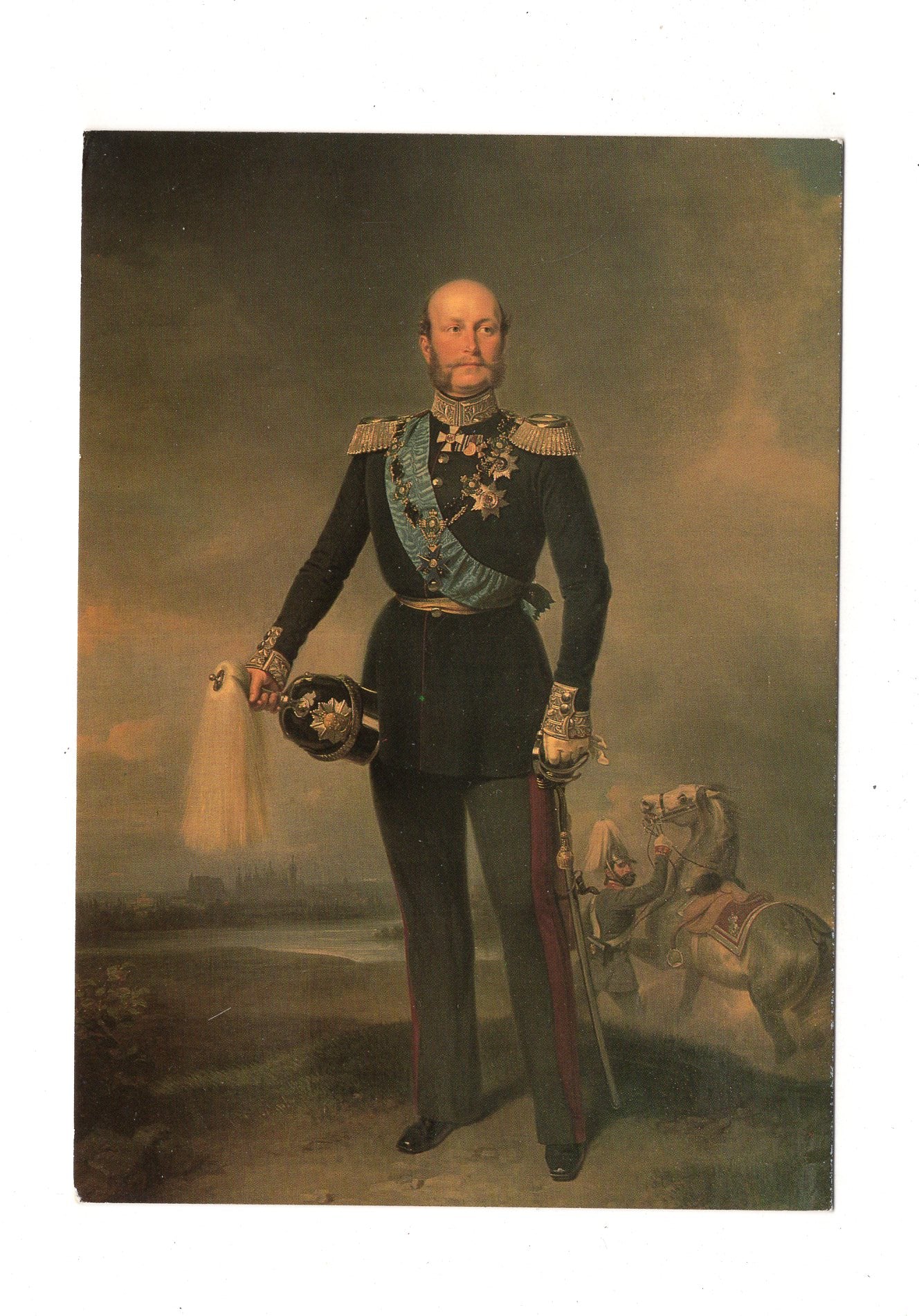 Ansichtskarte Großherzog Friedrich Franz II.