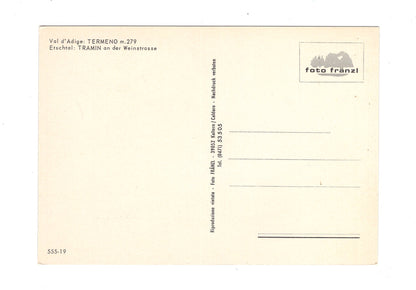 Ansichtskarte Etschtal / Tramin an der Weinstraße / Italien