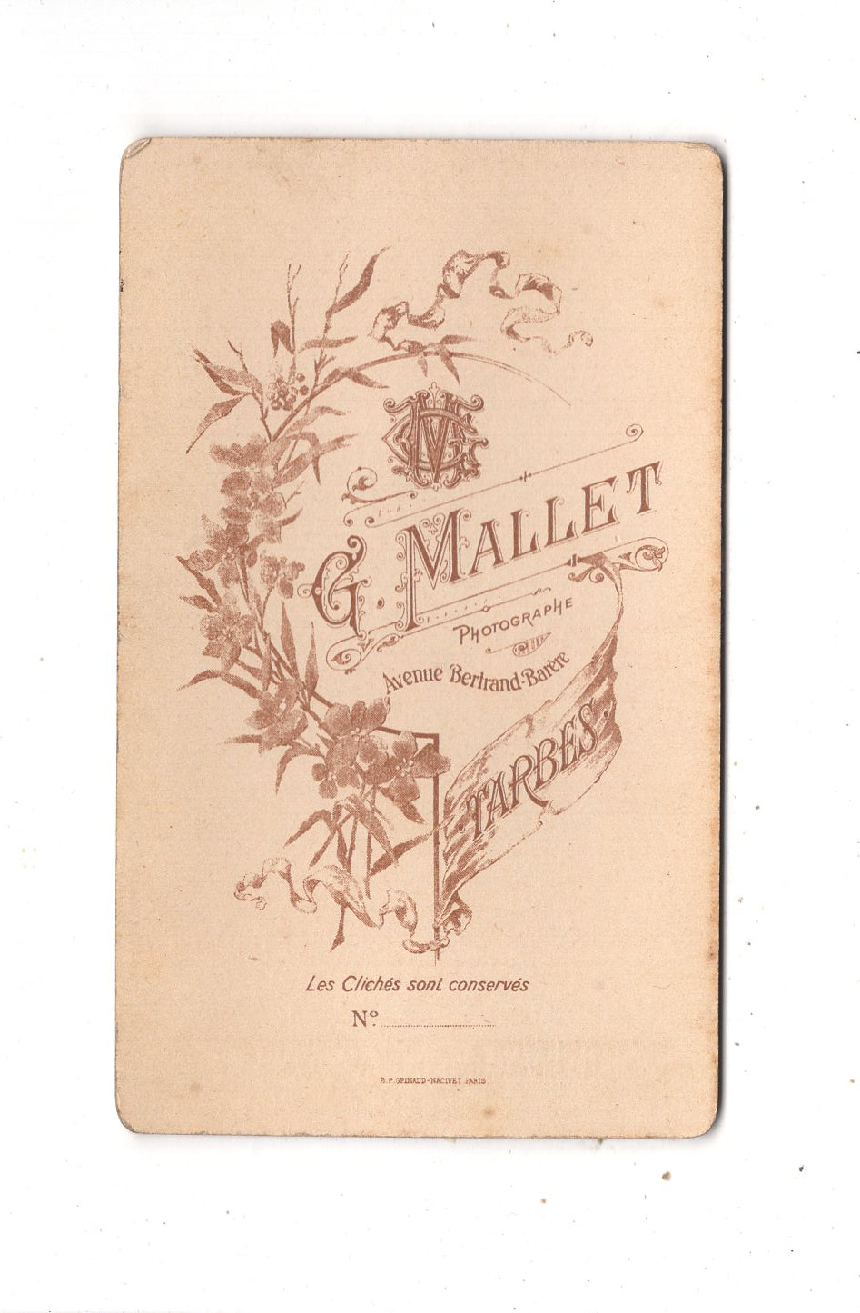 Fotografie Französischer Soldat Regiment 33 - Tarbes 1890er