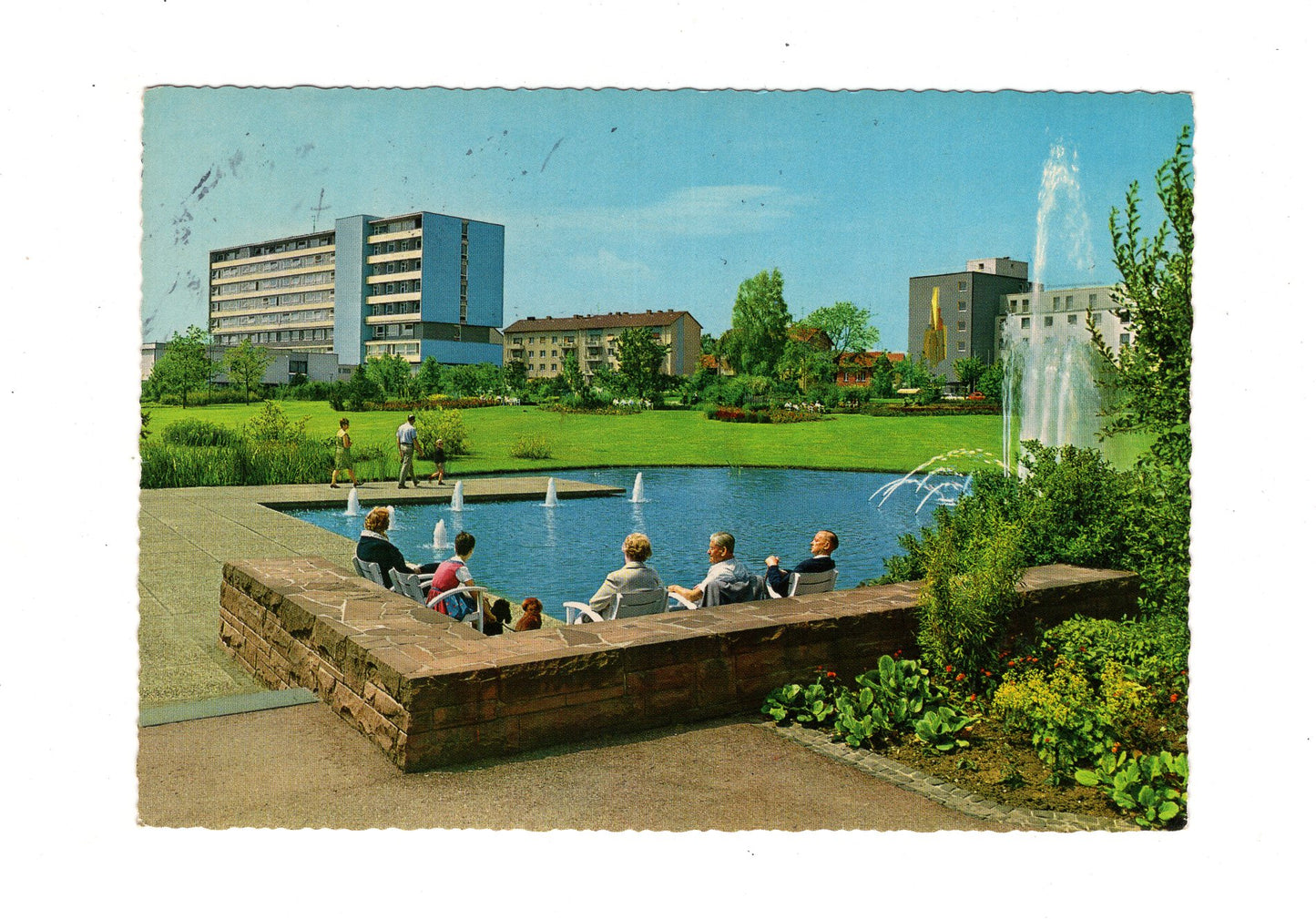 Ansichtskarte Bad Nauheim / Neues Kurviertel
