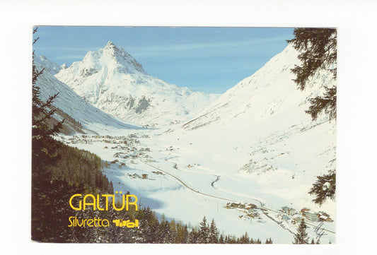 Ansichtskarte Galtür / Silvretta / Tirol / Österreich